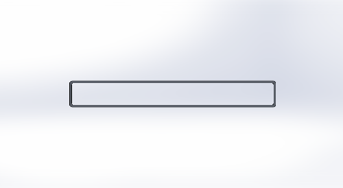 Aluminium 125x16 Radius Edge