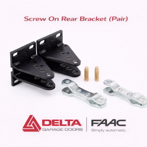 FAAC Screw On Rear Bracket (Pair)
