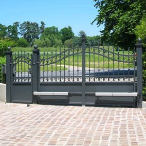 FAAC Hydraulic Swing Gate Opener Kit – 400 / 402 / 422