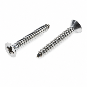 Screw Stainless Steel CSK 12G x 38mm (Box Of 100)